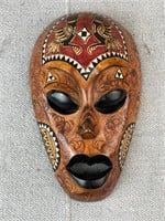 Antique Indonesian Wooden Malacca Mask