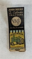 John Deere Tractor Match Book