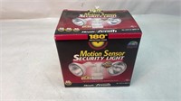 Motion sensor security light