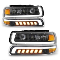LED Headlights Assembly Headlamps Replacement