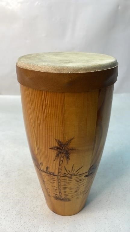 Wooden souvenir drum
