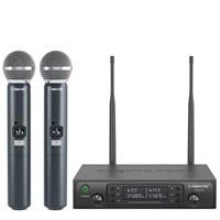 Phenyx Pro Wireless Microphone System Dual