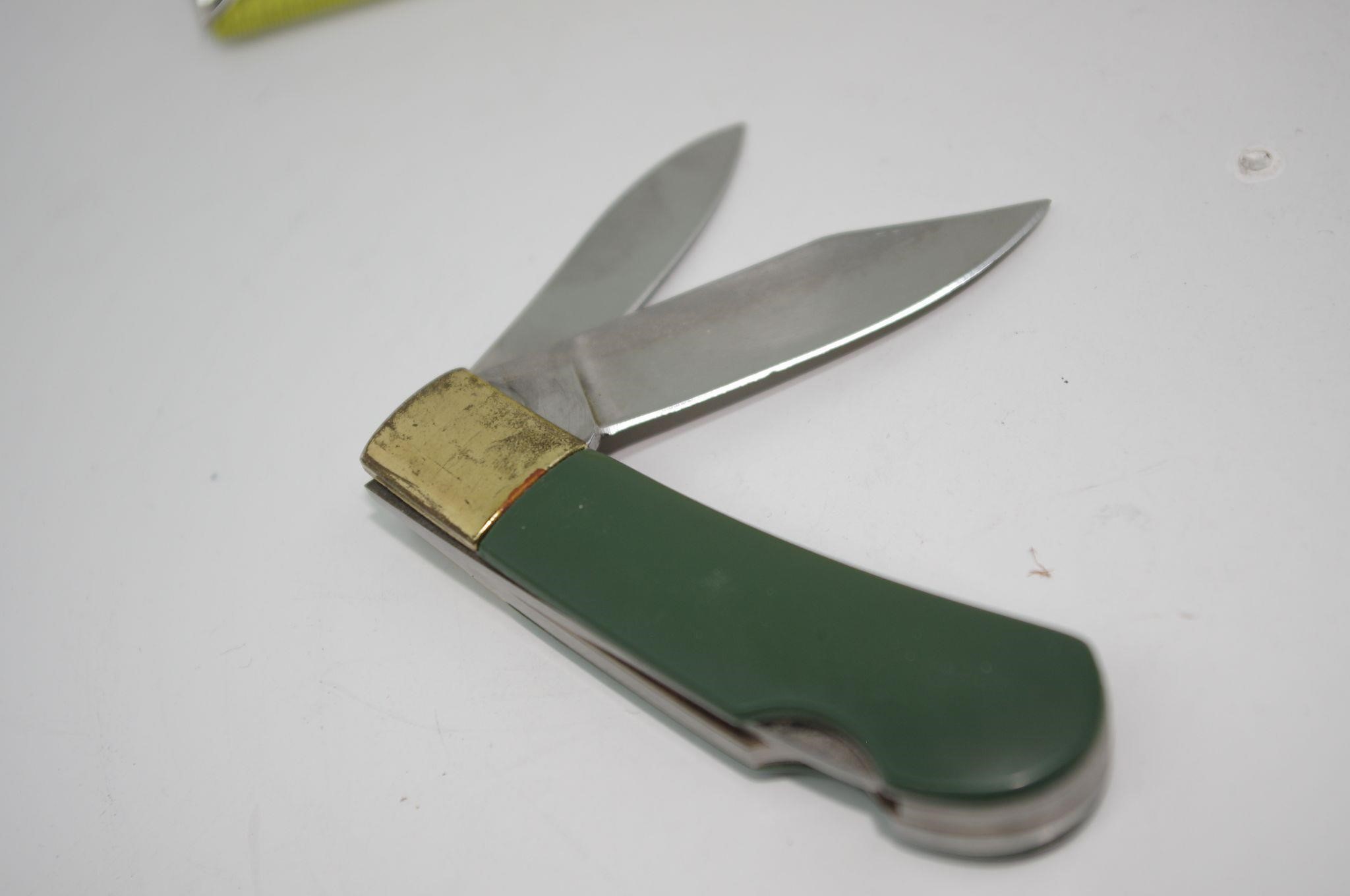 Vintage Skoal Folding Knife
