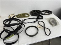 Various Types And Sizes Of Belts