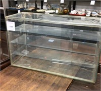 Table top glass display cabinet