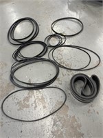 Various Types And Sizes Of Belts