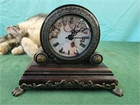 Old world mantle clock