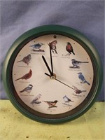 Bird wall clock