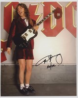 Angus Young signed photo