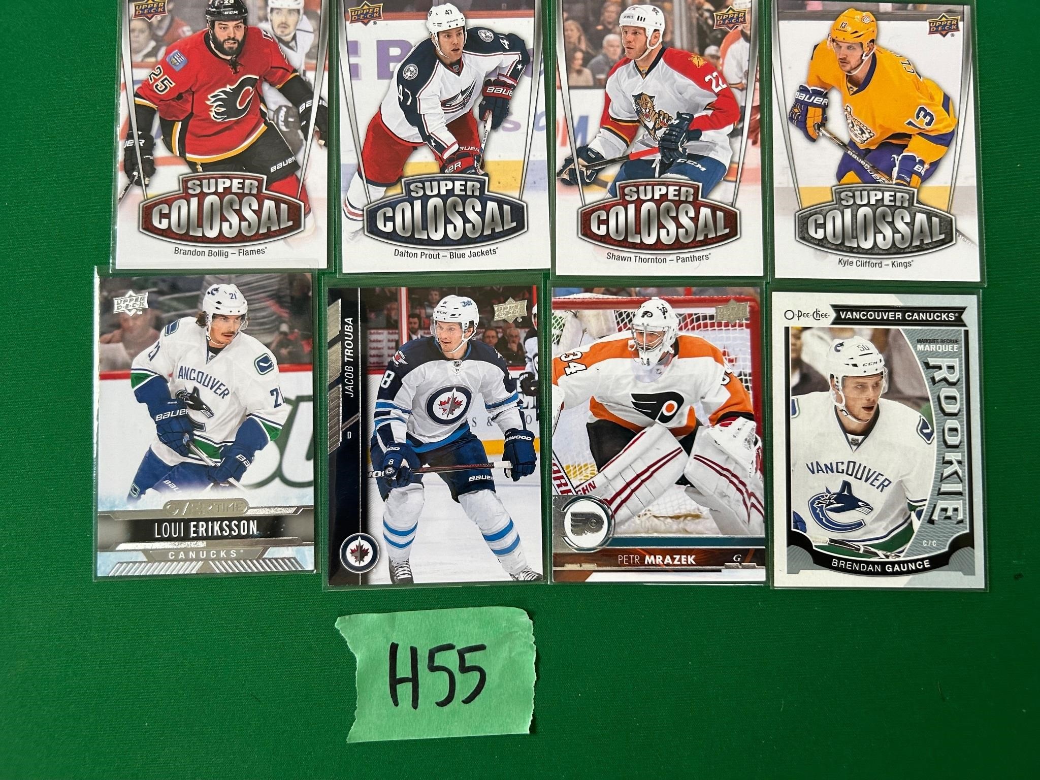 H55 More Hockey Cards