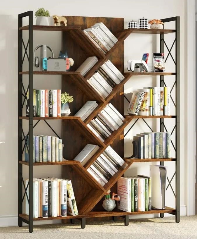 Yitahome Standing Tree Display Bookcase
