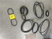 Various Types And Sized Belts