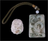 Asian Jade Pendants (2)
