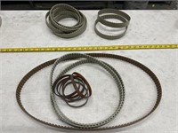 Various Sized Belts