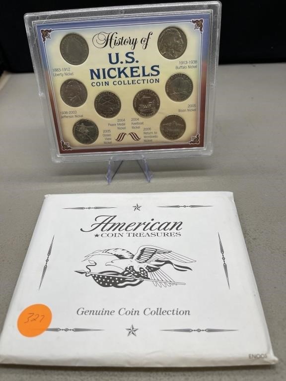 History of US Nickels Collection