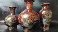 Vintage Toyo Japan Porcelain Vases