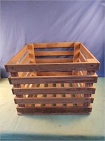 Handmade wood crate