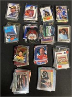 AT LEAST 175 NASCAR TRADING CARDS