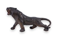 Vintage Bronze Lion