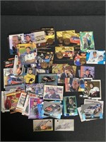 AT LEAST 70 NASCAR TRADING CARDS