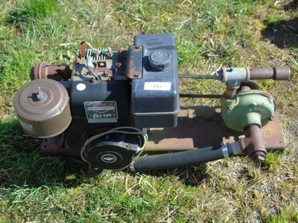 1" water Pump- *HP Briggs & Stratton