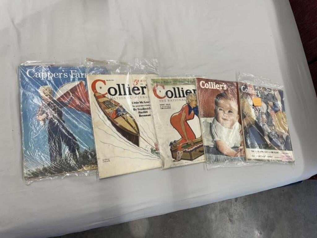 Collier's Magazines 30's 40's 50's