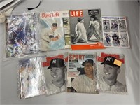 Mickey Mantle Magazines Sports Illustrated Life