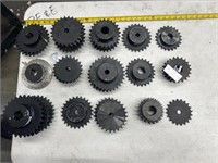 Various Sizes Of Sprockets