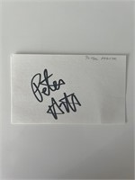 Thirtysomething Peter Horton original signature