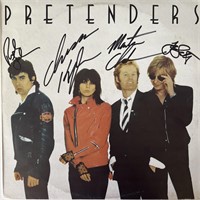 The Pretenders signed debut album "Pretenders"