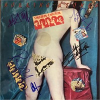 Rolling Stones Under Cover signed album
