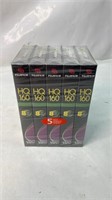 Sealed five Pack VHS