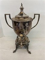 Antique Silver Plate Coffee Urn
