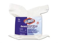 Bleach Germicidal Wipes, 12 X 12, Unscented,