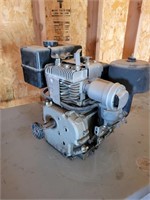 Briggs & Stratton 8hp motor has compression