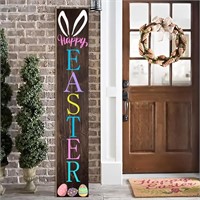 Easter Vertical Porch Sign for Welcome Front