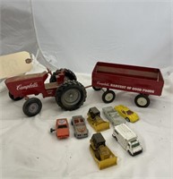 Ertl Campbell's Tractor & Grain Wagon