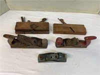 Antique Wood Plane Tool Lot