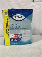 TENA UNISEX BRIEFS SIZE L 48X59 IN 26 PAIRS