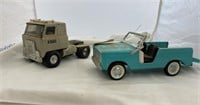 Ny-Lint Metal Ford Bronco & Ertl Tractor Truck