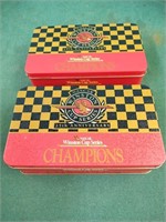 2 partial boxes-NASCAR Winston Cup Series 25th