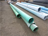 PVC Sewer Pipe (QTY 4)