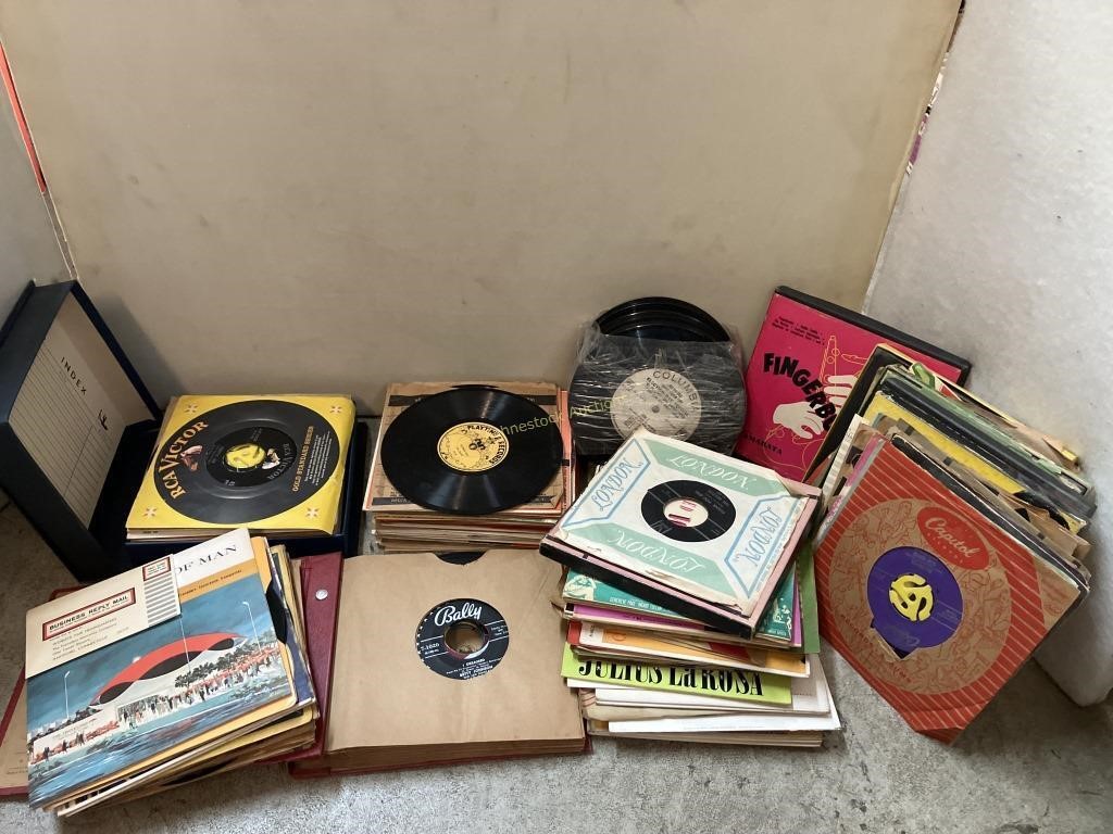 Large Lot 45 Records