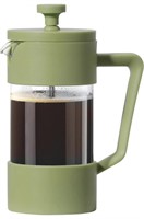 SINGLE CUP GLASS FRENCH PRESS COFFEE MAKER 350ML
