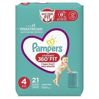 Pampers Cruisers 360 Diapers Size 4  21 Count