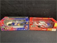 TWO NASCAR DIECAST, REPLICAS, RUSTY WALLACE AND