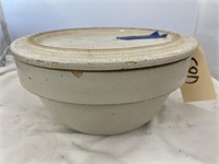 Stoneware Mixing Bowl w/Lid 10"dia