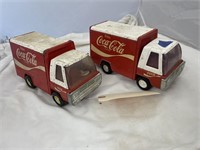 Buddy L Coca Cola Delivery Van missing parts 9"