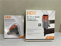 HDX Brad Nailer, Mini Palm Nailer New