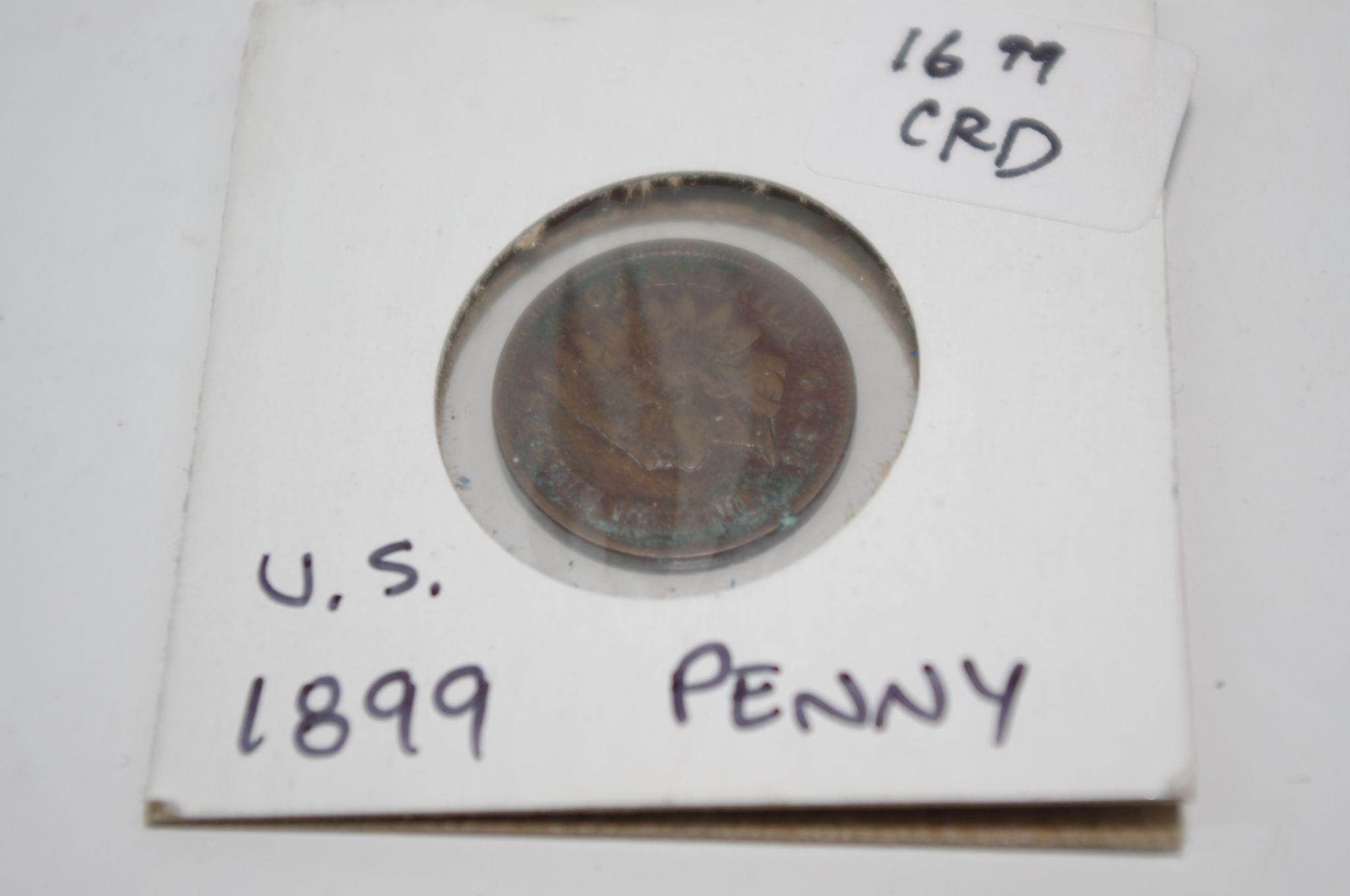 1899 U.S. Penny